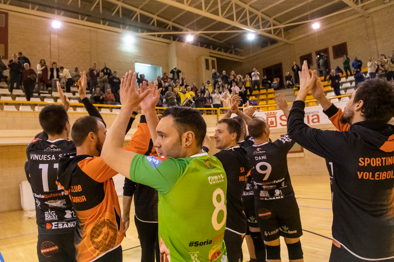 Moreno Sáez Sporting CV Soria a un paso de la Fase Final