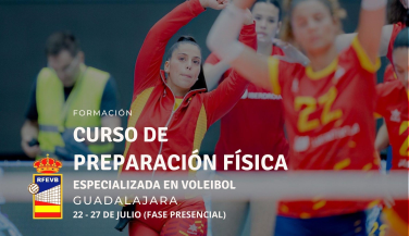 La RFEVB convoca la segunda edición del Curso de Preparación Física Especializada en Voleibol