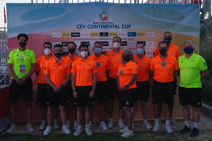 DESIGNACION VOLEYPLAYA CONTINENTAL CUP - MADRID 2021