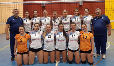 El primer equipo femenino de CUV Alcorcón prueba sensacione de cara a la Liga Nacioanal