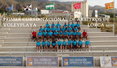 Primer Curso Nacional de Árbitros de Vóley-Playa Nivel III de la RFEVB