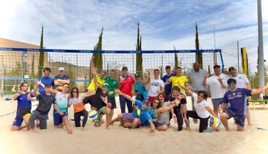 Continúa el Curso Nacional de Entrenador de Vóley Playa Nivel II en Lorca