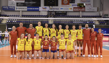 Las Leonas del Vóley ceden en su debut en la Liga Europea ante Francia 
