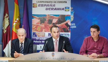 Presentado el España-Ucrania del Preeuropeo femenino en Guadalajara
