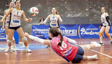 Gran victoria de Curtidora Uniovi por 3-0 frente a un combativo Xuvenil Teis.