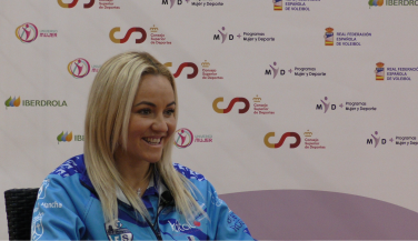 Marina Saucedo protagoniza el nuevo capítulo de Voleibol se escribe con A mayúscula