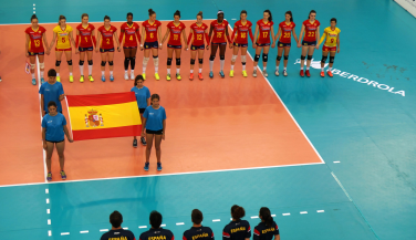 España no puede con la pegada de Ucrania en la ida de semifinales de Liga Europea