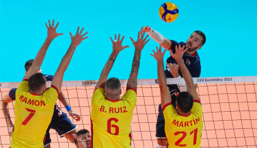 Primera derrota de los RedLynxes en el #EuroVolleyM ante Croacia 