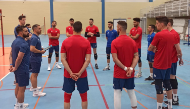 Lista de 16 convocados para la Concentración de Preparación de la Liga Europea Masculina