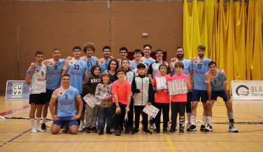 CUV Alcorcón consigue la victoria por la vía rápida ante CV Parla