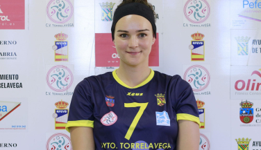 La central de CV Torrelavega Aroa Sánchez es la MVP de la octava jornada de SF2