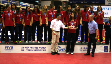 España subcampeona del Torneo WEVZA Sub16 de Valladolid al caer 3-0 ante Italia 