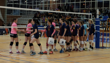 CVB Barça roza el set de oro ante Charleroi en la Challenge Cup