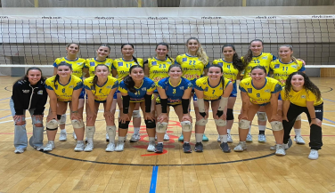 Primera victoria de la temporada de Sidra Menéndez La Calzada ante Aule