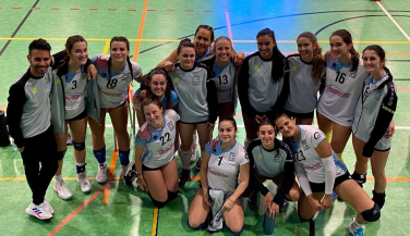 CUV Alcorcón al borde de un tie break contra Voley Sanse Live Vuvuzela