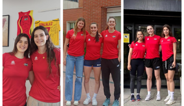 Madrid acogió a las Leonas del Vóley para la realización de las pruebas médicas y físicas