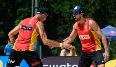 Herrera – Gavira, primeros de grupo en Gstaad 