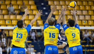 El CV Guaguas se despide de la Challenge Cup tras caer en Bulgaria en el Golden Set