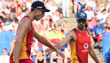Pablo Herrera y Adrián Gavira caen en la fase de grupos de las finales del World Tour