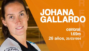 Johana Gallardo renueva una temporada más con el Extremadura CPV