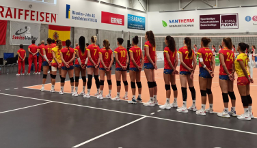 Las Leonas del Vóley rumbo a Bulgaria para disputar el #EurovolleyW