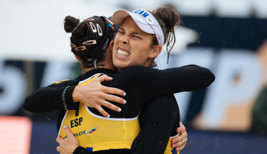 Lili y Elsa lucharán por el bronce.