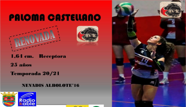 Paloma Castellano, cuarta jugadora en renovar en Albolote