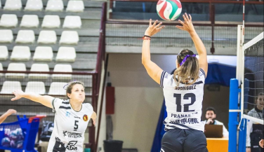 CV Paterna-Liceo vence a AHORA Voley Xátiva en su último partido como local de la temporada