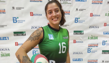 Isabela Quiuqui, un muro brasileño para CV Sestao