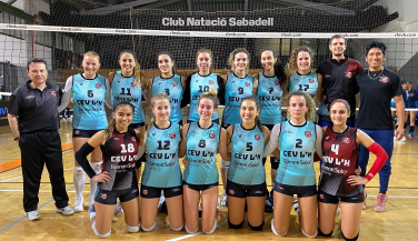 El Ramón Soler CEV L&amp;amp;amp;apos;Hospitalet alcanza el liderato tras derrotar a CN Sabadell