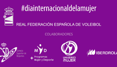 La RFEVB se suma al Día Internacional de la Mujer