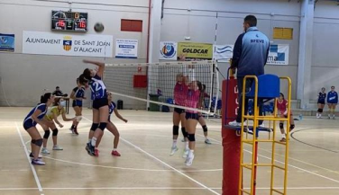 Euroval CV Sant Joan consigue una nueva victoria en casa 