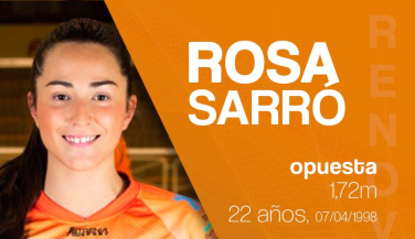Rosa Sarró seguirá en el Extremadura CPV