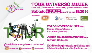 El Tour Universo Mujer se vuelca con el deporte adaptado