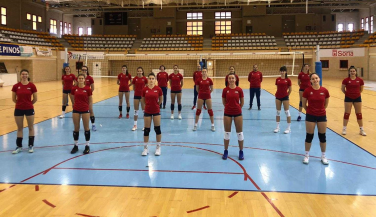 La Selección sub16 femenina continúa su trabajo en Soria