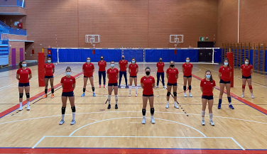 La selección femenina sub16 inició el trabajo en Torrejón 