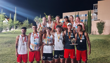 Un oro y dos cuartos puestos para España en el WEVZA Sub21 de Vóley Playa