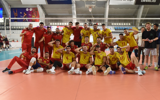 España cierra la Liga Europea con una clara victoria ante Letonia en Lugo