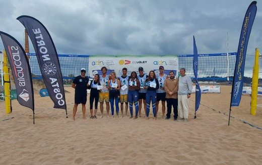 Monteiro-Sevillano y Menéndez-Tomás se coronan en Gijón.